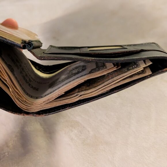 O2 ANTIQUE USN WALLET+ CALLENDAR+ WW MONEY - Picture 8 of 10